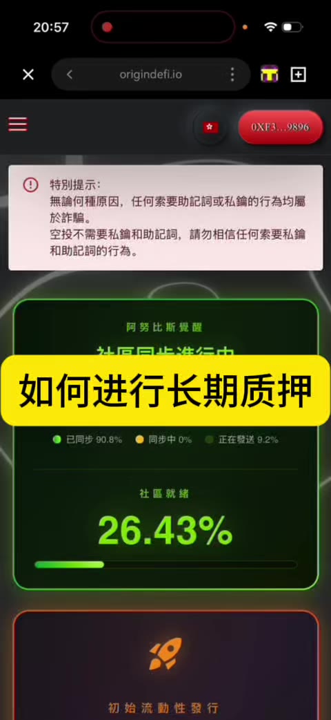 如何进行长期质押